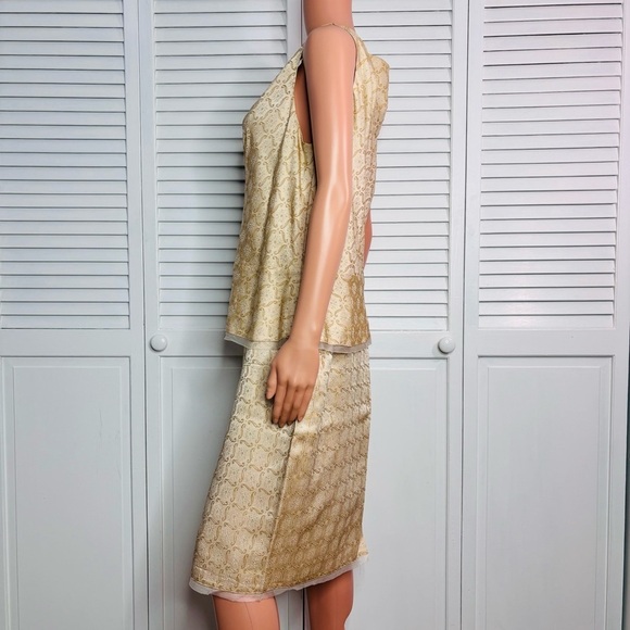 THE LIMITED Vintage Cream Top and Skirt Set - Picture 3 of 8